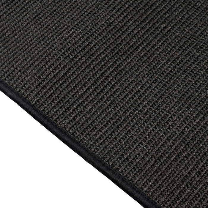 Dörrmatta Sisal Svart 70 x 140 cm 
